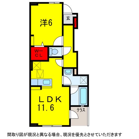 四街道駅 バス24分  鹿放ケ丘中央下車：停歩2分 1階の物件間取画像